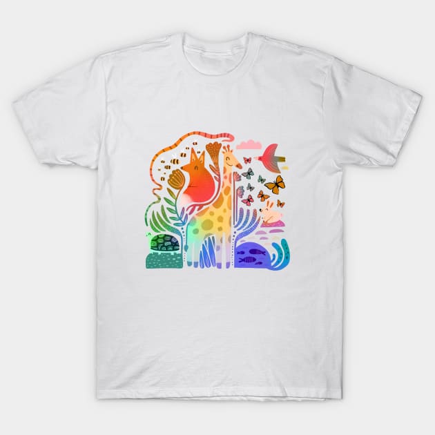 Biodiversity T-Shirt by Mjdaluz